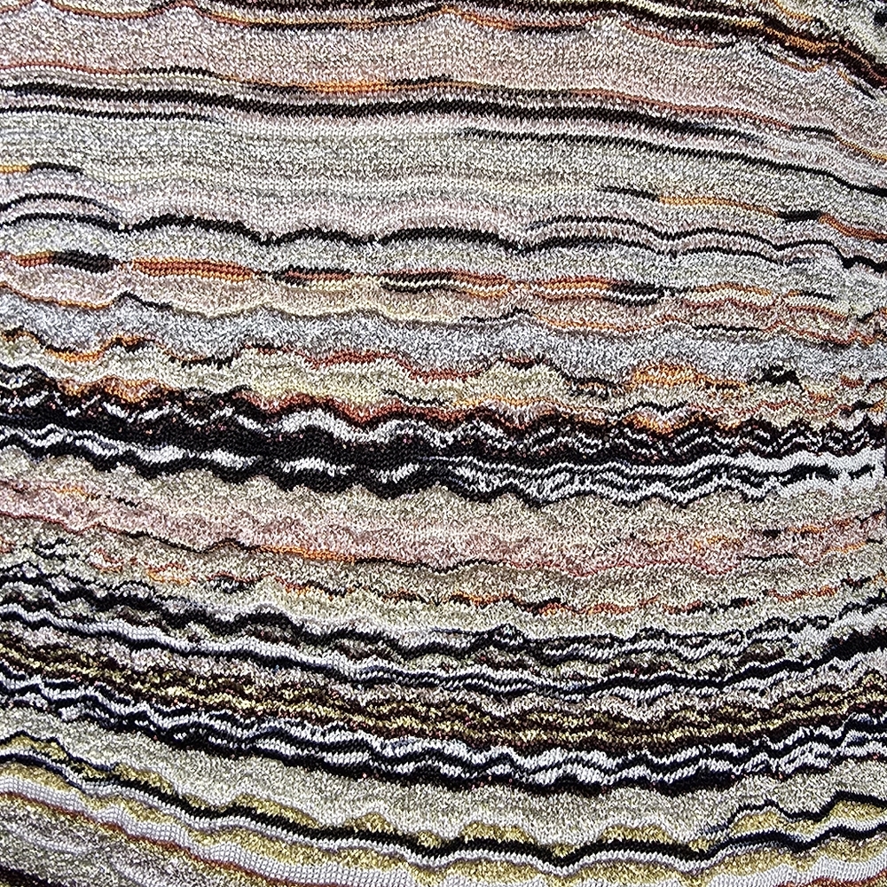 Missoni Multicolor One-shoulder Striped Mini Dress - Picture 6 of 11